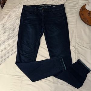 AE Dark High Rise Jeggings